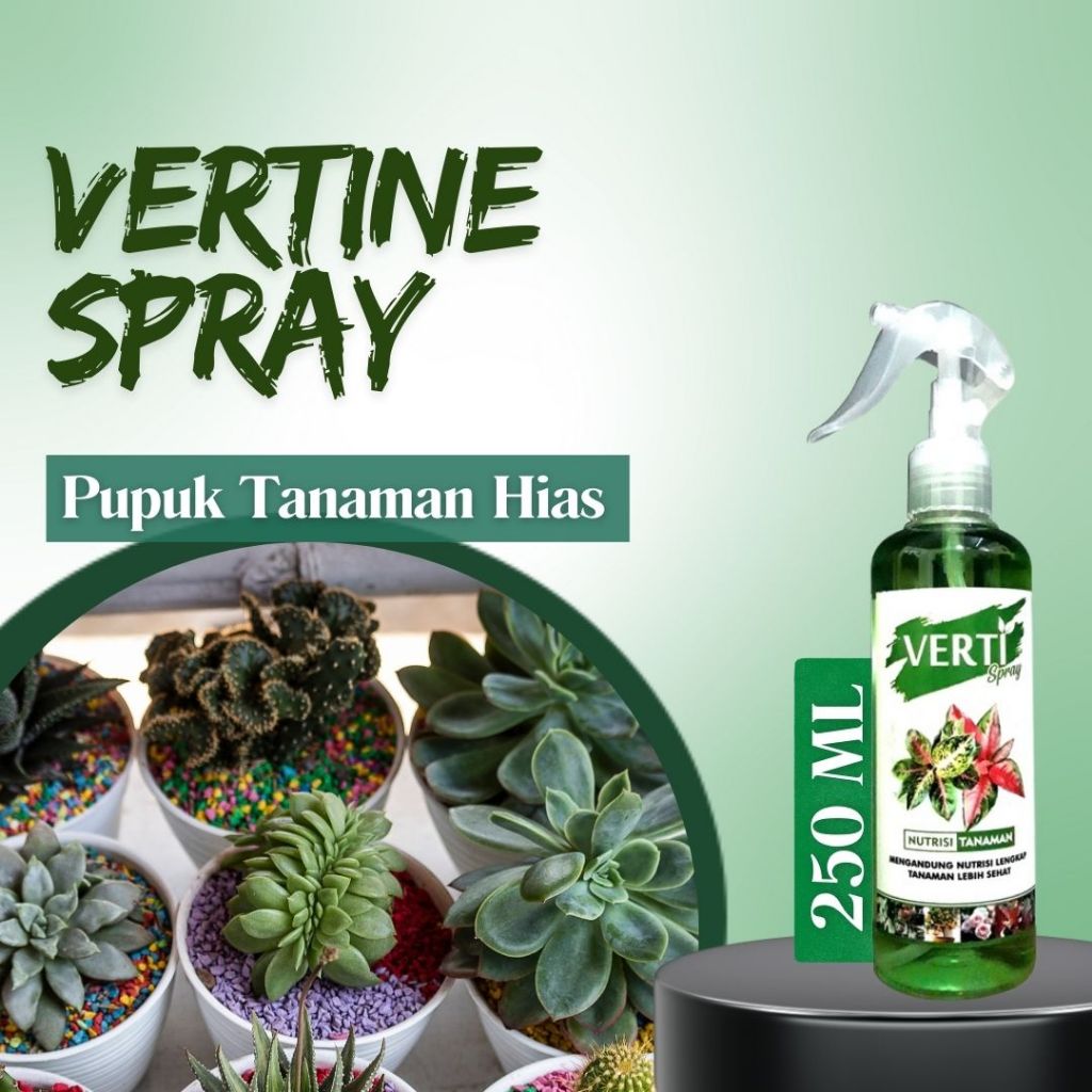 Pupuk Cair Daun Spray Siap Pakai//Pupuk Tanaman Hias 250ml