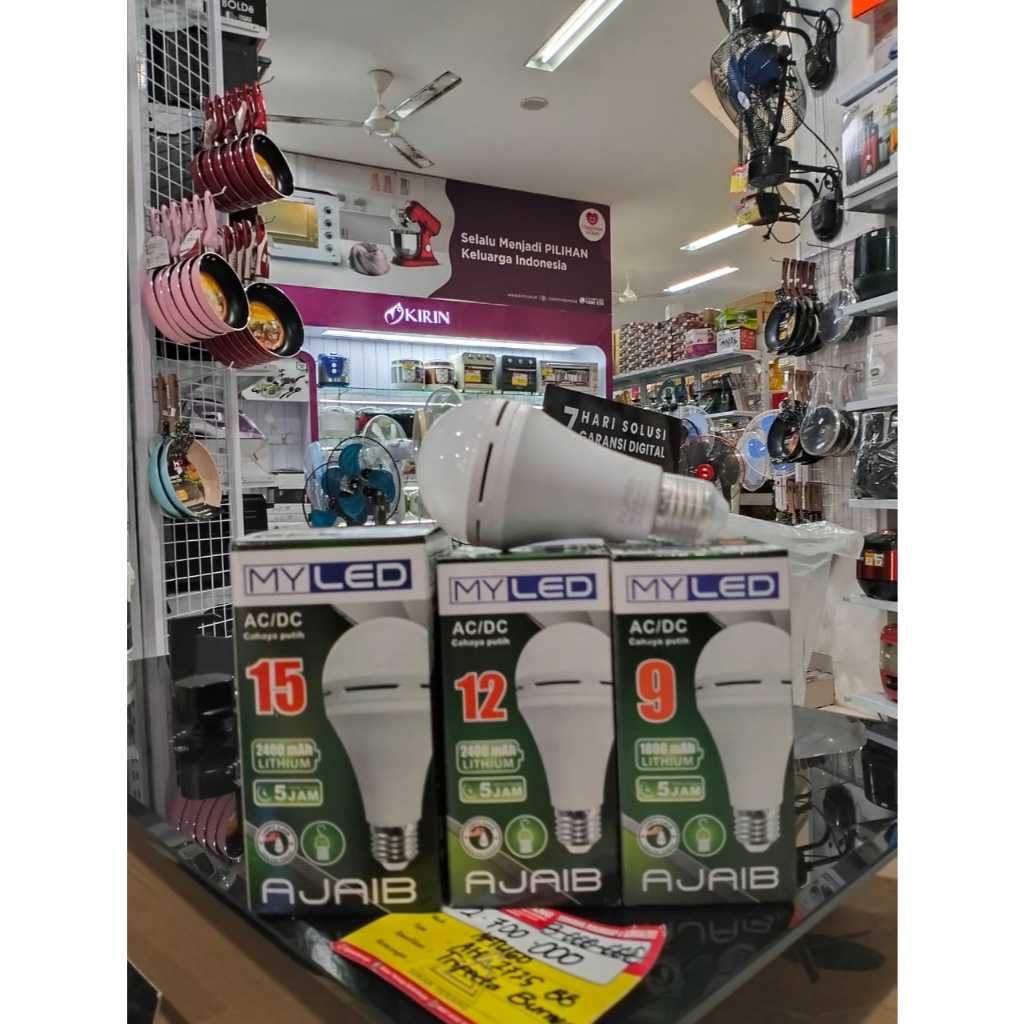 MY LED Lampu Emergency SMD LED 9/12/15 Watt MY LED Ajaib II / SMD Emergency
