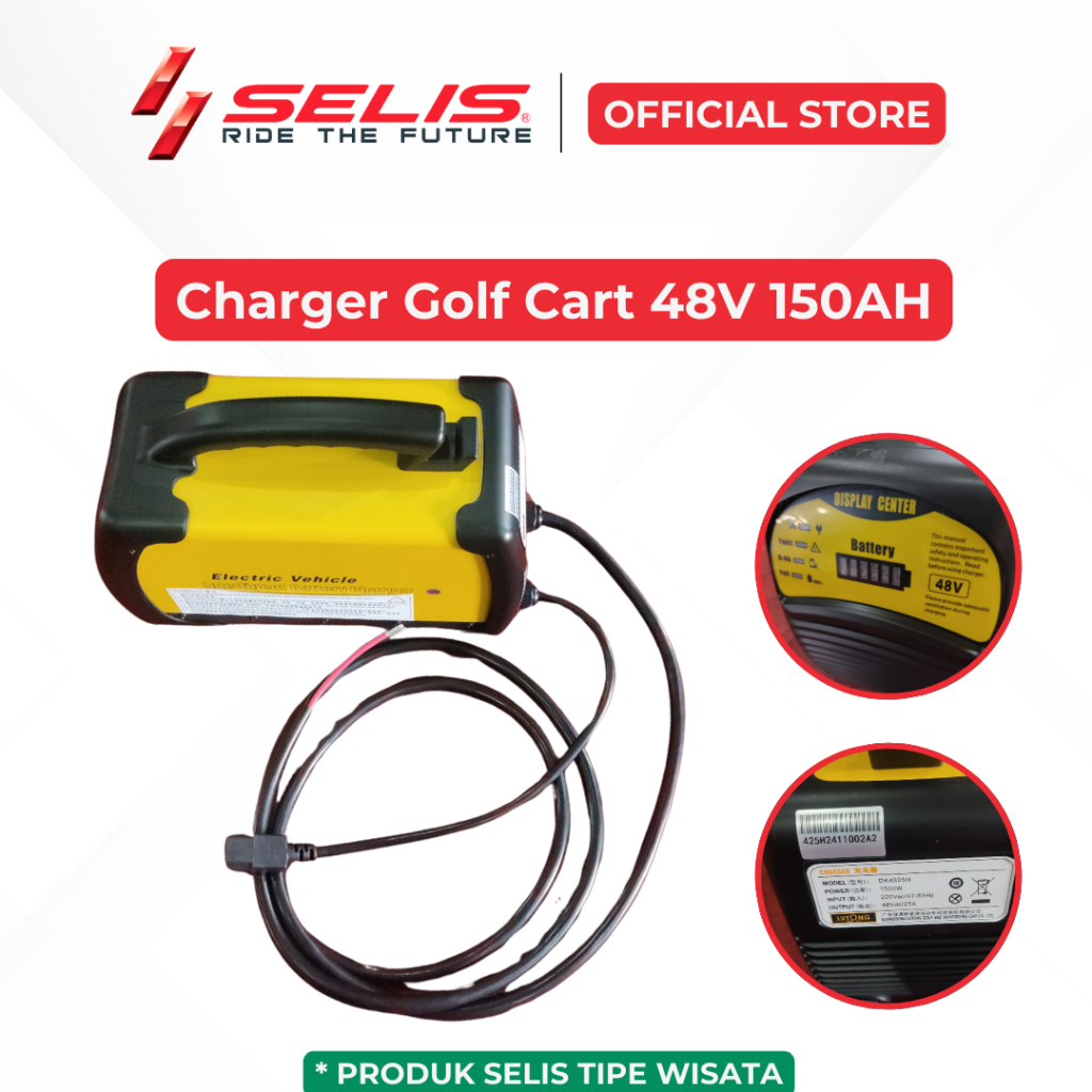 SELIS - Cas 48V 150A Mobil Listrik Golf Cart ( SELIS Wisata )