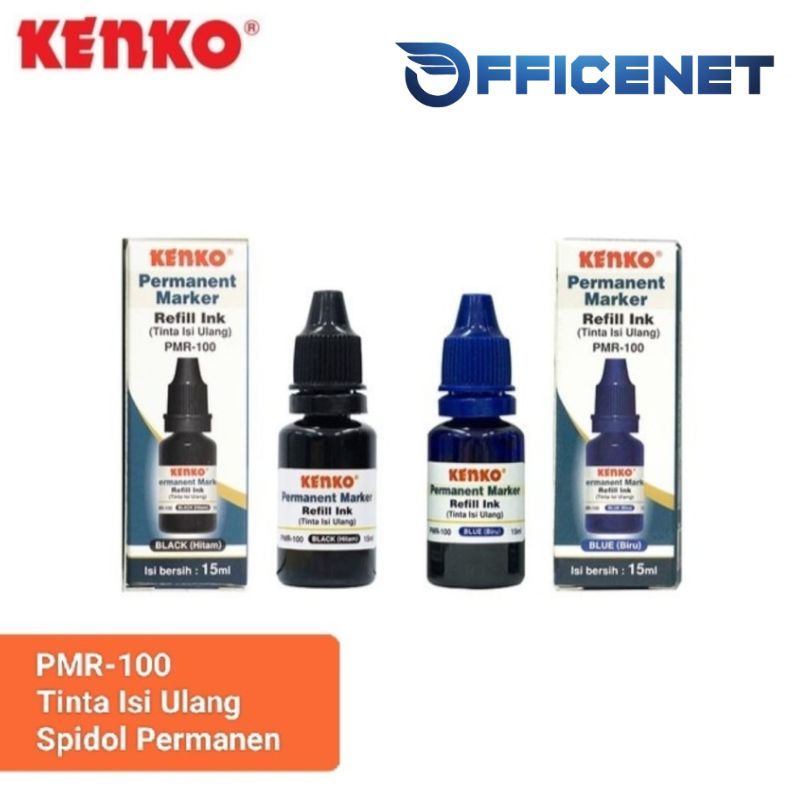 

TINTA SPIDOL PERMANENT MARKER REFILL INK PMR-100 15ML KENKO