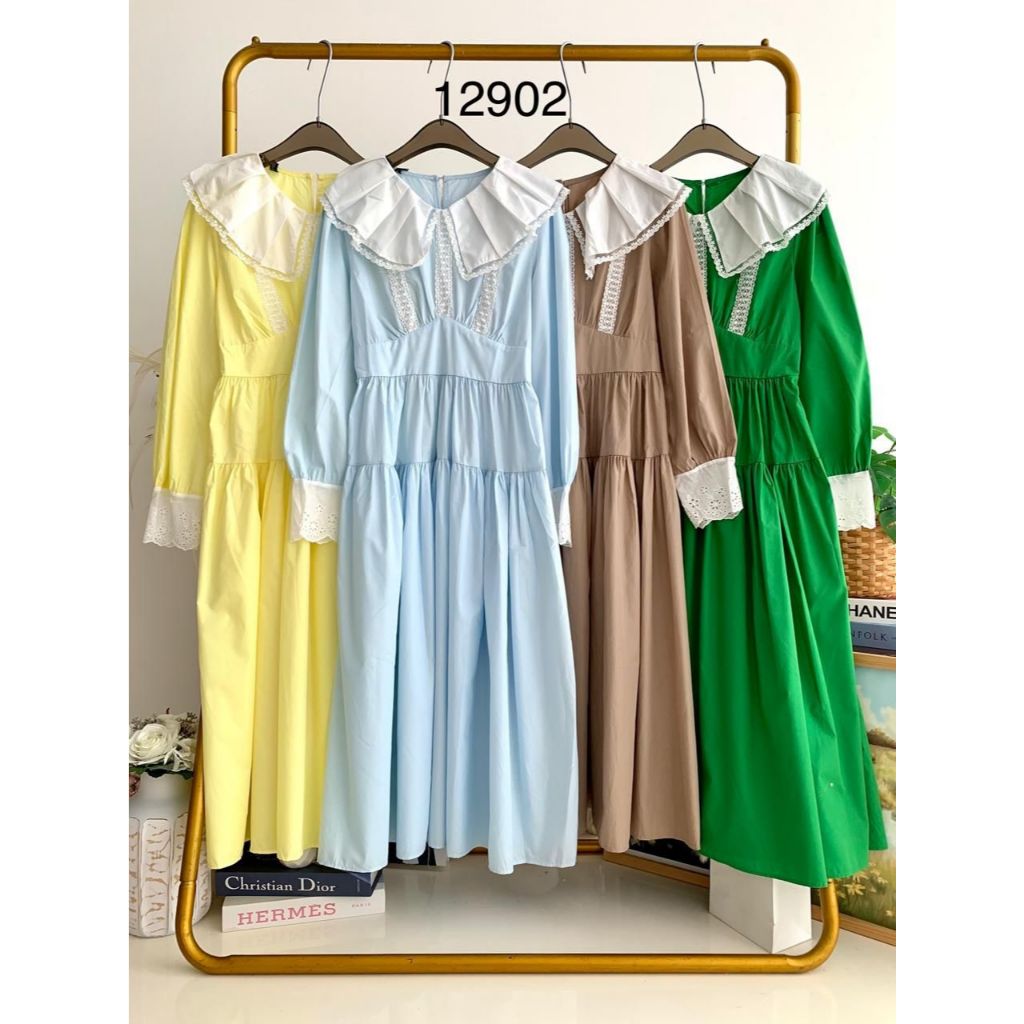 12902 / GROSIR DRESS TUNIK IMPORT, PGMTA, ISI 4 PCS BY SUGAR