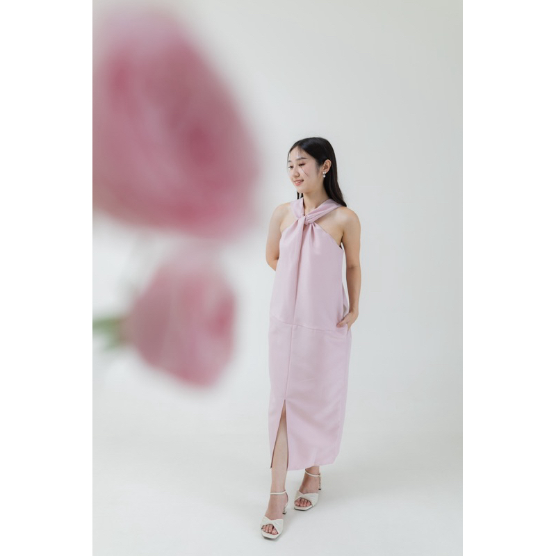 [ WEARING INS ] Salena Dress | Valentine dress | dress wanita pink