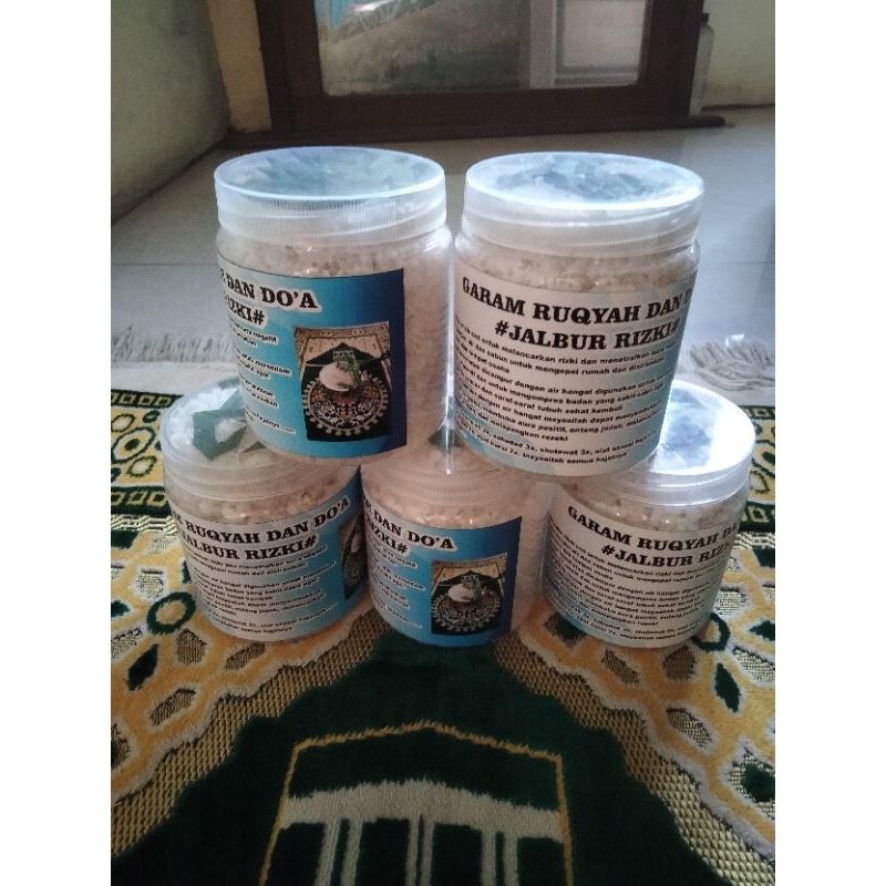 

Garam ruqiyah dan garam doa jalbur rizki beli satu gratis 1