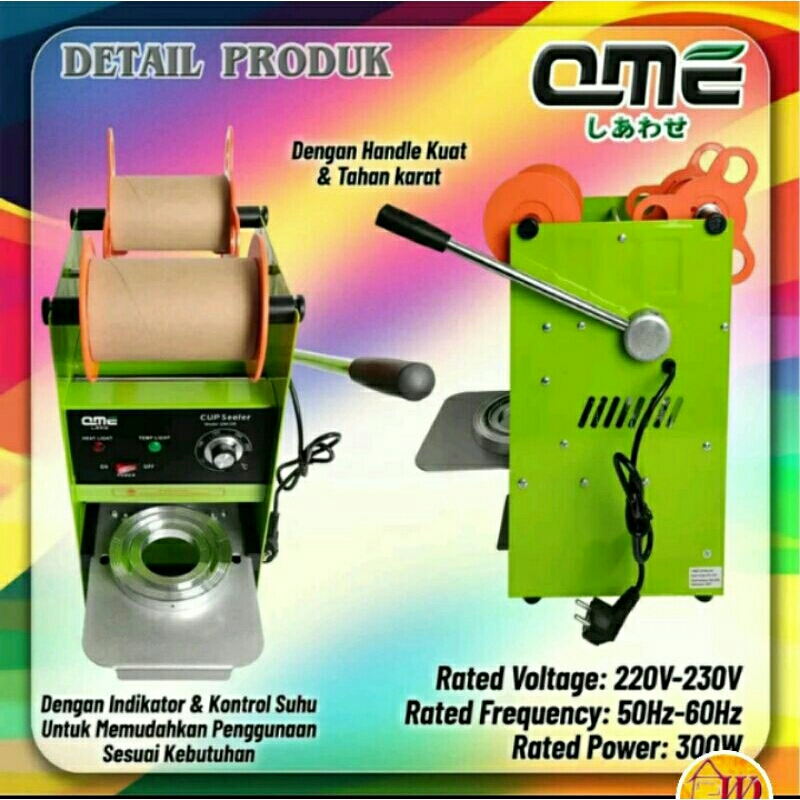 Mesin cup Sealer QME