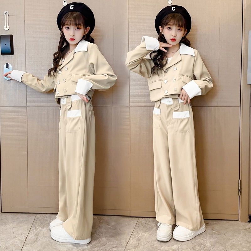 Setelan Blazer Anak Import/Baju Setelan Blazer Import/Baju Setelan Anak Perempuan/Baju Anak Setelan 
