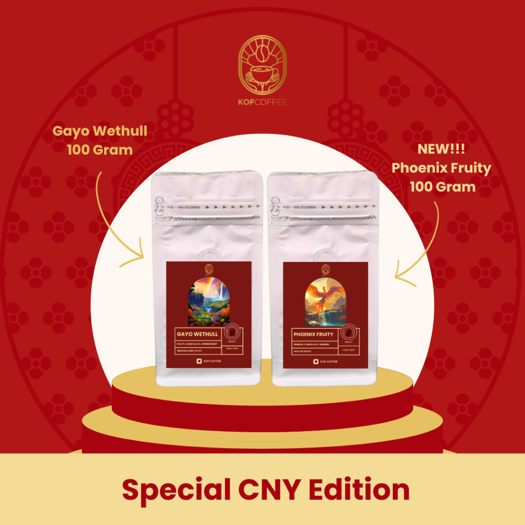 

Special Edition CNY Biji/Bubuk Kopi 100Gr - 100% Arabika