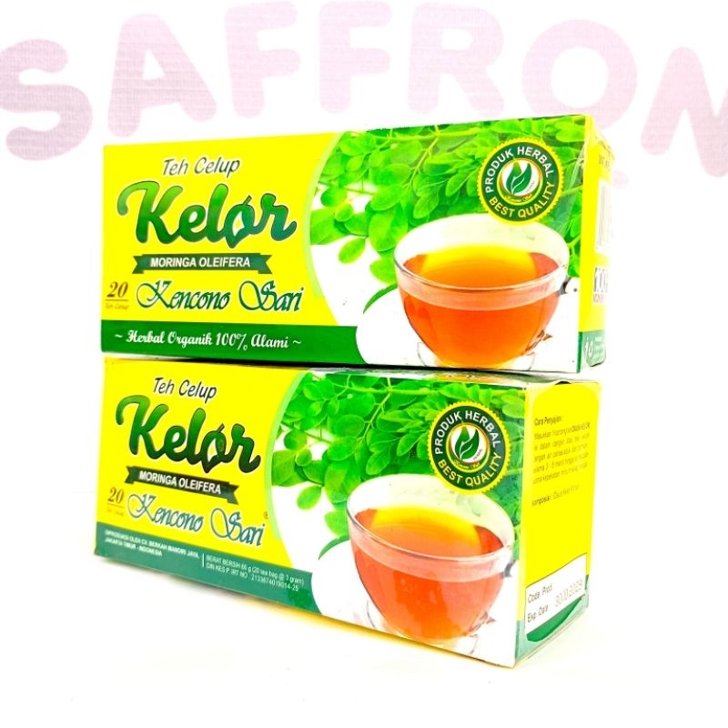 

Teh Celup Kelor 60 Gram(20 tea bag) kencono sari