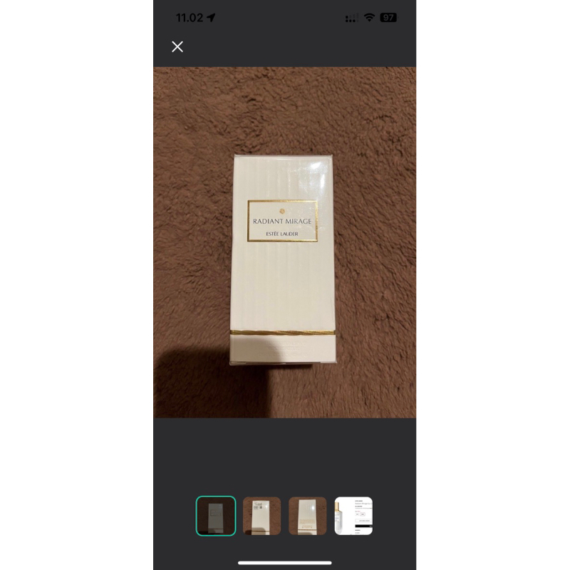 co carousell estee lauder perfume 2 & eyeshadow palette