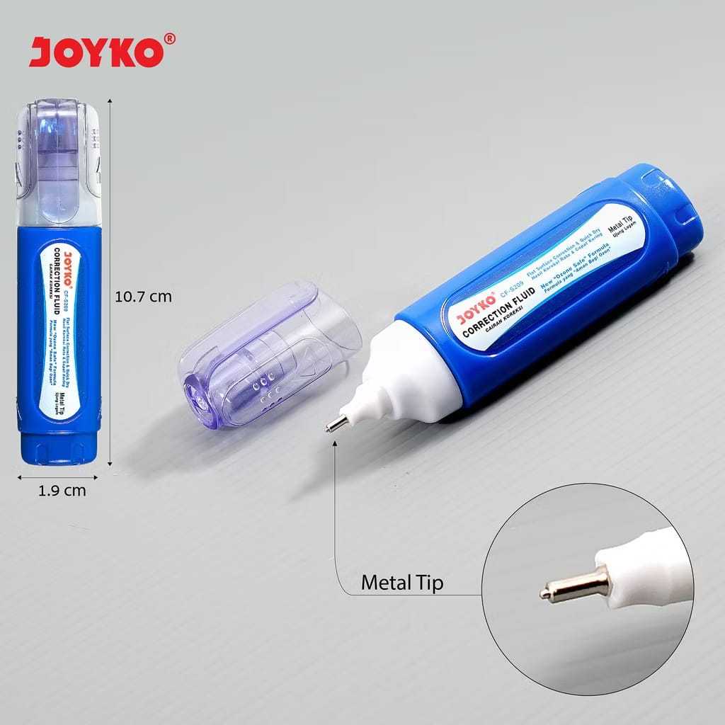 

PROMO JOYKO CORRECTION FLUID TIPEX CAIR JOYKO CF-S225 KERTAS DOKUMEN TIPX TIP-EX
