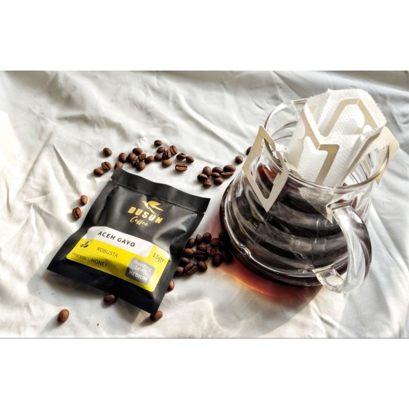 

Drip Bag Coffee Robusta Aceh - Gayo (15gr)