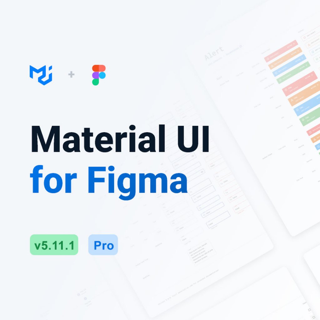 MUI Pro UI Kit - Figma Premium Material UI
