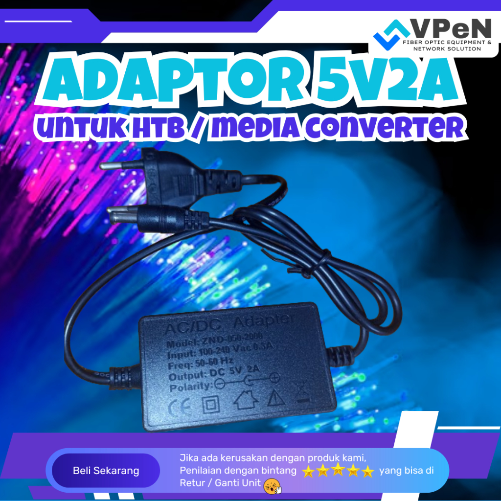 ADAPTOR HTB 5V 2A Kualitas BAGUS
