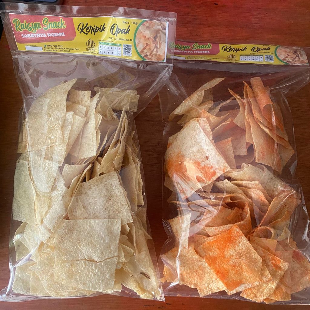 

Keripik Opak Singkong Raisya Snack 130Gr