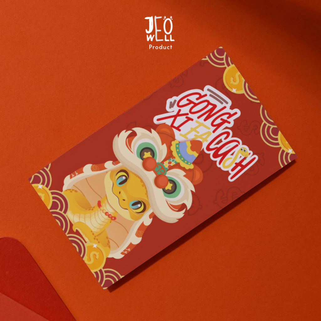 

PROMO 10PCS 35RB Angpao Imlek 2025 | Desain Shio Ular Lucu dan Premium Angpao Keluarga