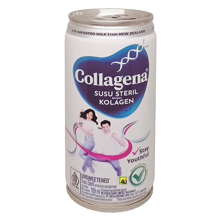 

COLLAGENA Susu Steril Kolagen 189 ML Awet Muda Cantik Kulit Kencang Glowing Bersinar