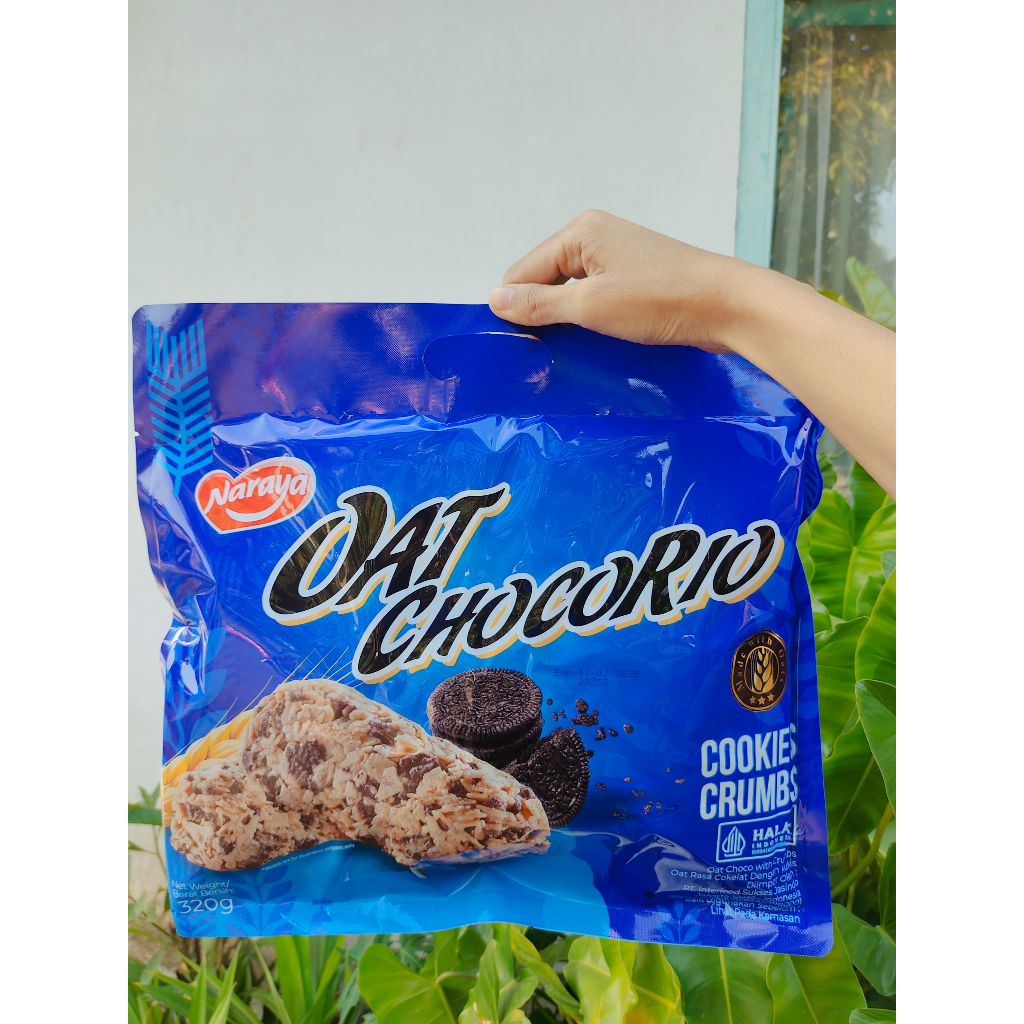 

Naraya Oat Chocorio 320 gram Oat Choco Crumbs Halal