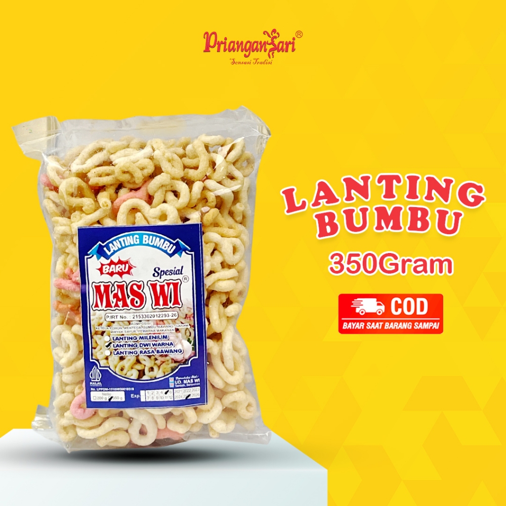 

Lanting Bumbu Cemilan Enak 350 Gram