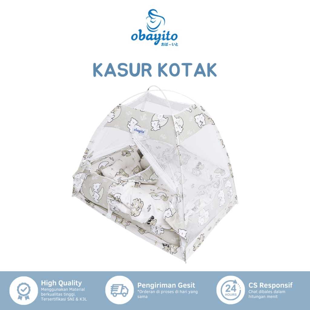 OBAYITO KASUR KOTAK SET BABY