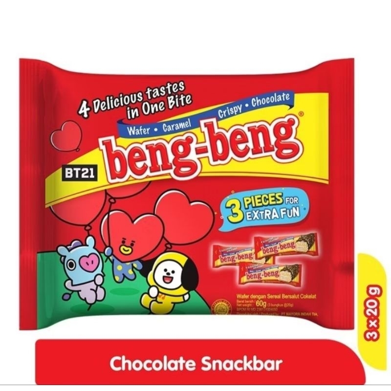 

BENG BENG WAFER RICE CRISPY 3X20GR