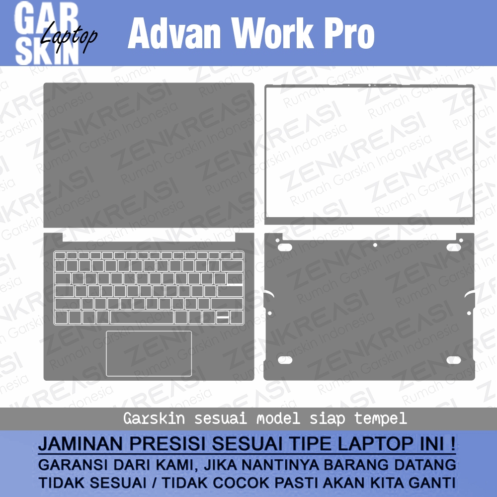 Garskin Laptop  Fullbody - Custom