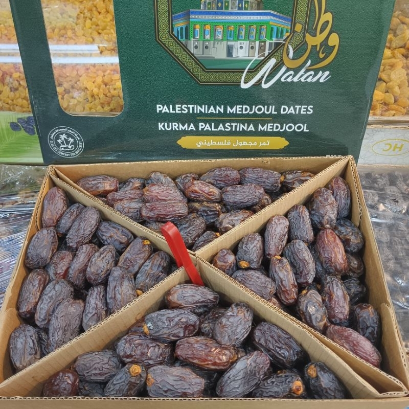 

Kurma Medjool Palestine Alrowad Super Jumbo 5kg Food Snack