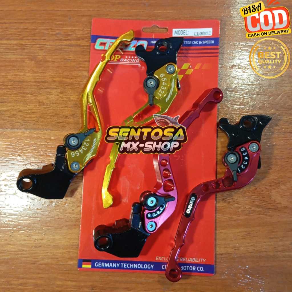 HANDLE REM KOPLING CNC STELAN VARIASI VIXION OLD / VIXION NEW KANAN KIRI SEPASANG