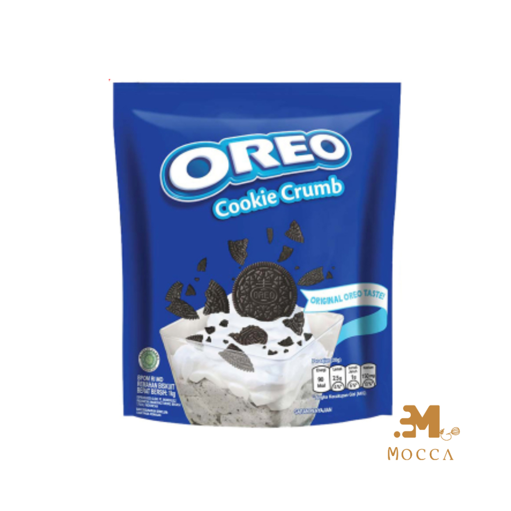 

OREO COOKIE CRUMB 1KG (Remahan Biskuit Oreo)