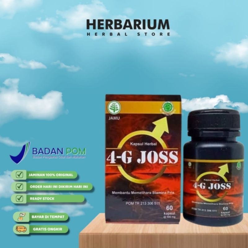 4 G JOSS ORI 60 KAPSUL HERBAL KUAT PRIA