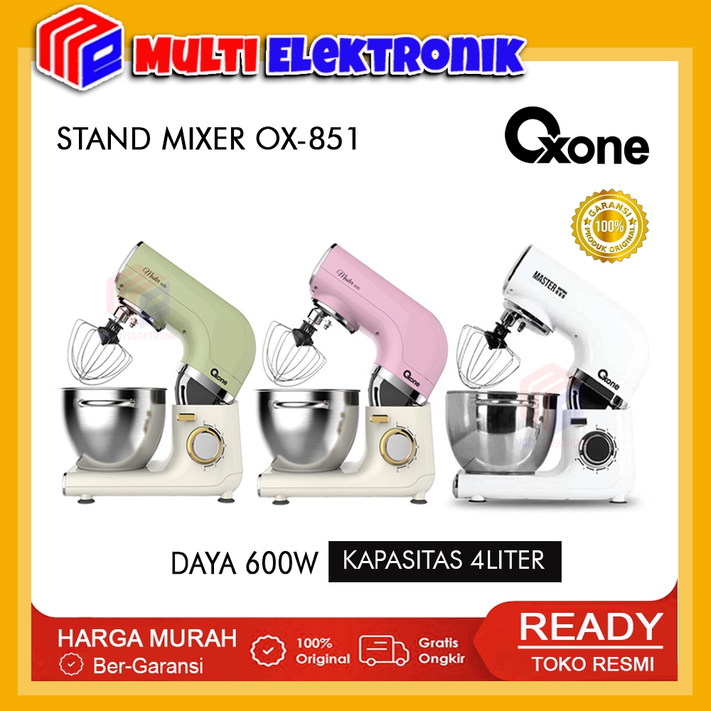 Oxone OX851 Master Series 600 Standing Mixer Kapasitas 4L