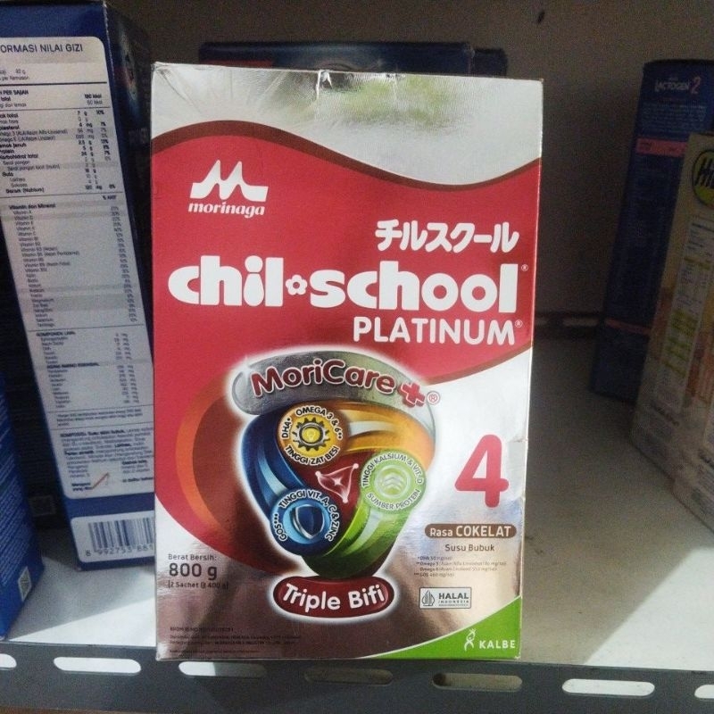 

Morinaga Chil School Platinum Coklat 800gr