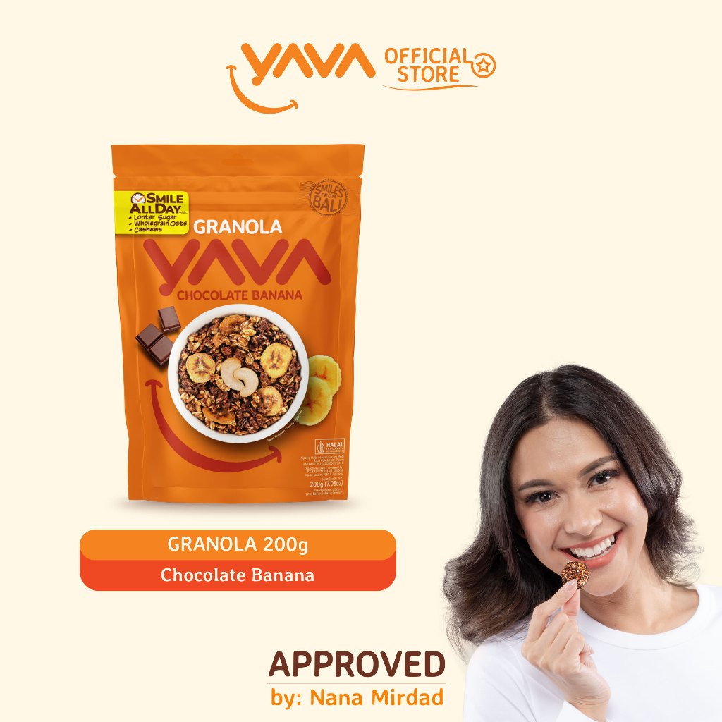 

YAVA Granola Chocolate Banana 200g