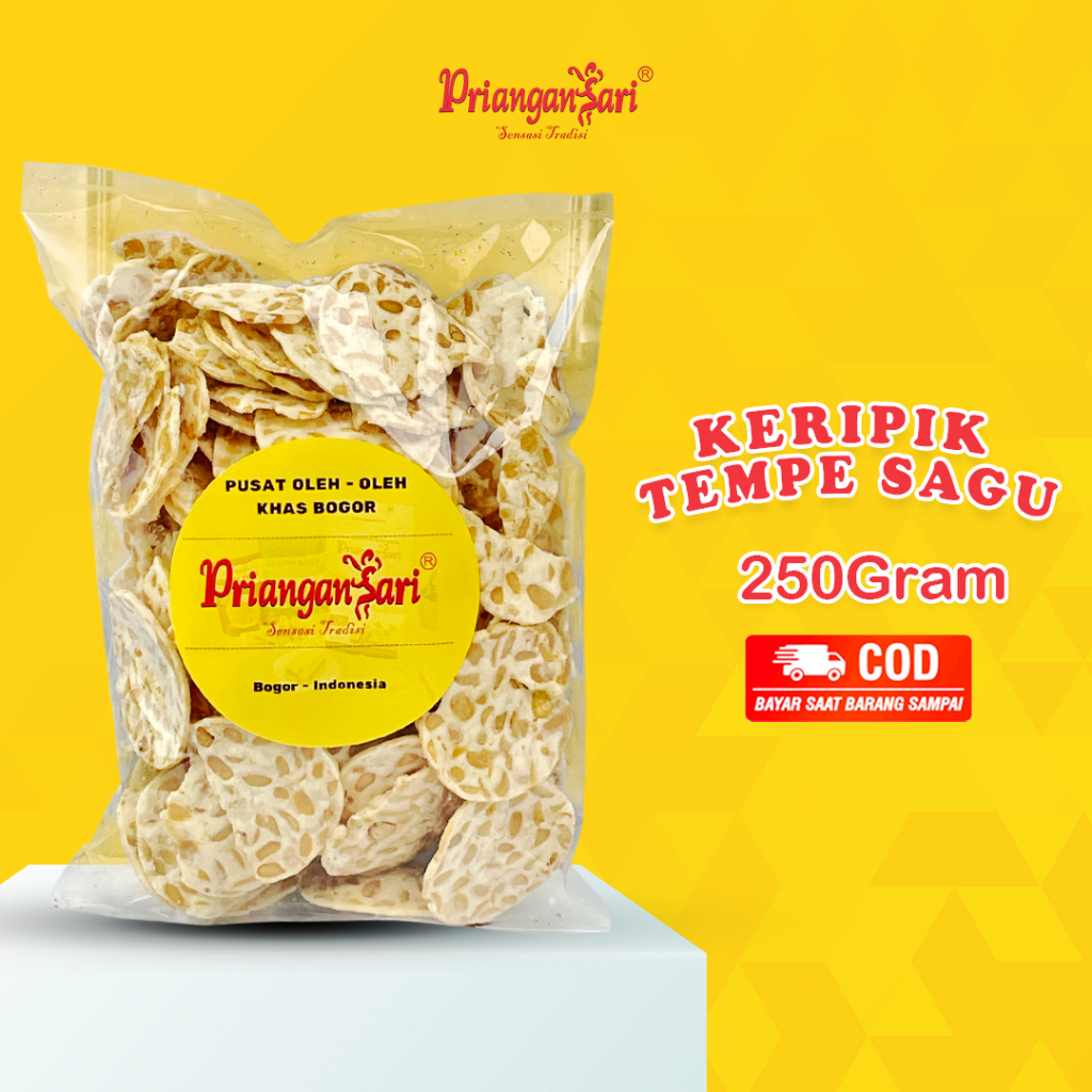 

Tempe Sagu Kedelai Asli 250gr