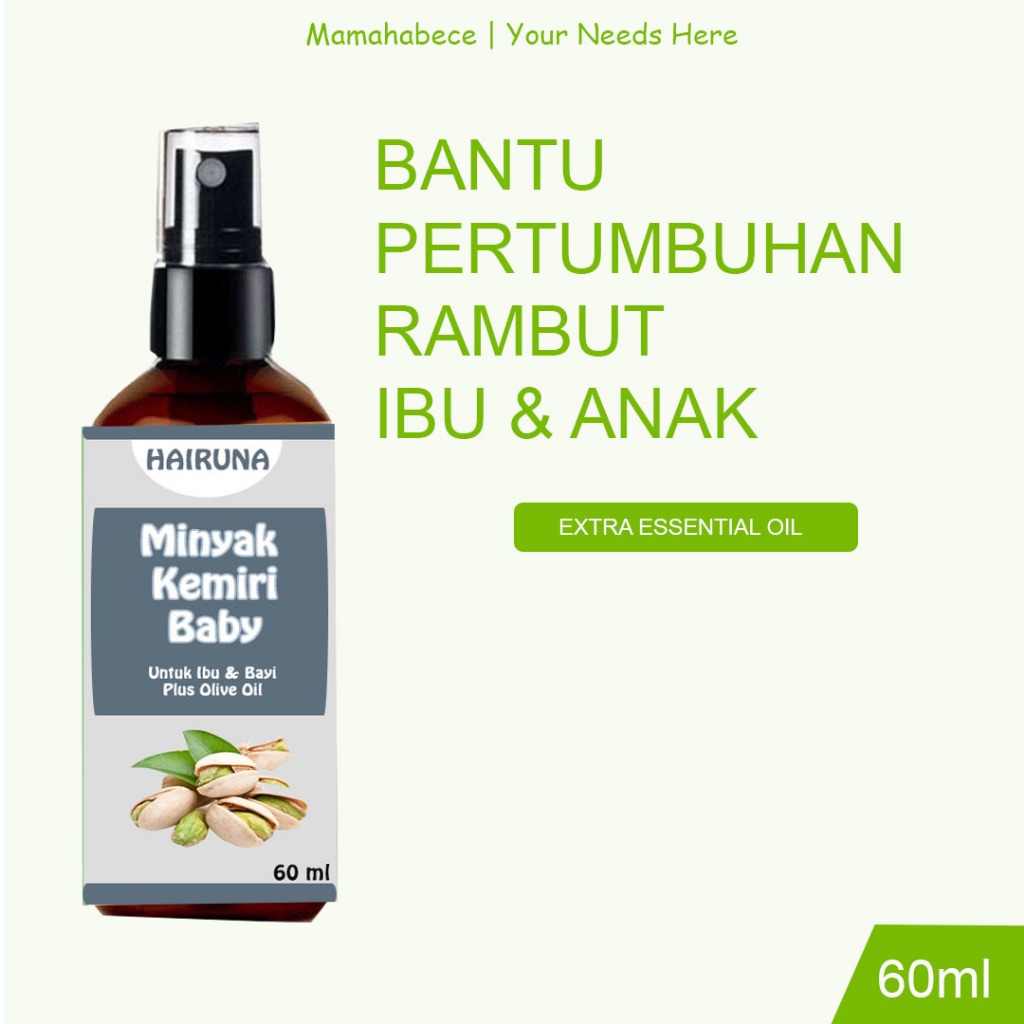 Minyak Kemiri Bayi Minyak Rambut Bayi Penumbuh Rambut Bayi Minyak Rambut Anak Minyak Kemiri Penumbuh