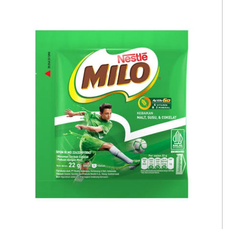 

Neslte Milo Susu Sachet 1 renceng isi 10 sachet x 22gr