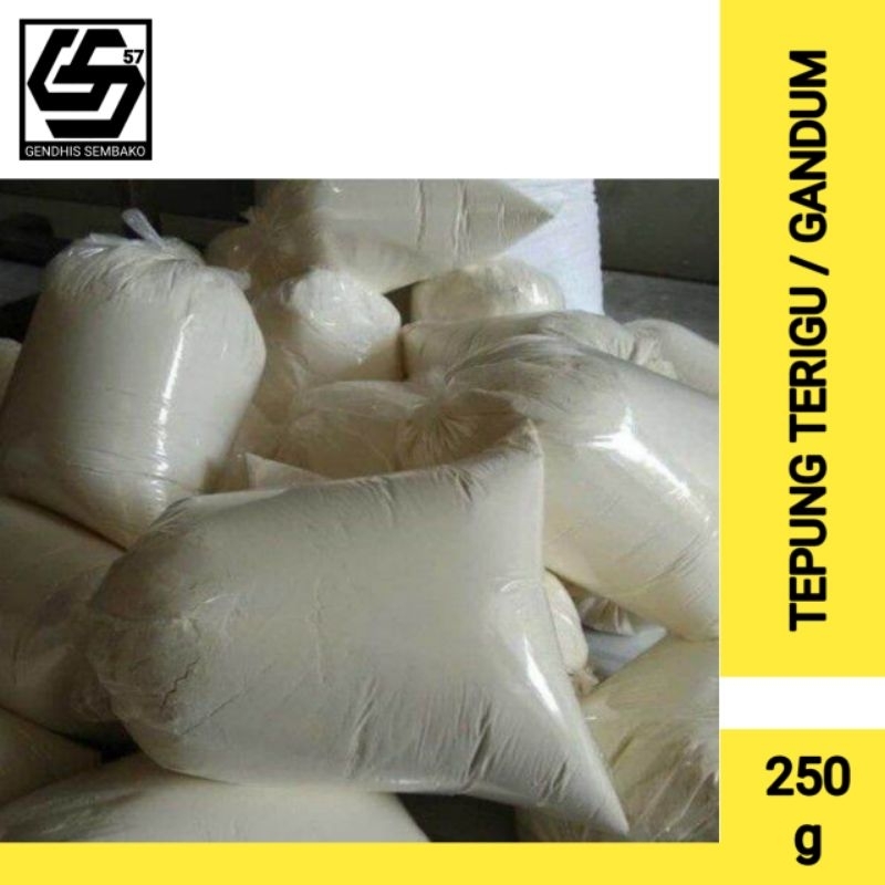 

TEPUNG TERIGU 250g / TEPUNG GANDUM 250g
