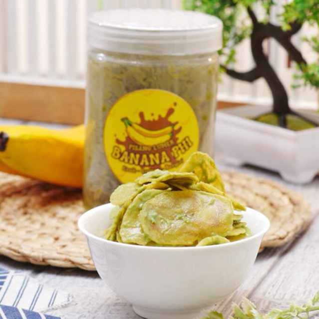 

Keripik Pisang Lumer Greentea / Keripik Pisang Lumer Murah 700ml