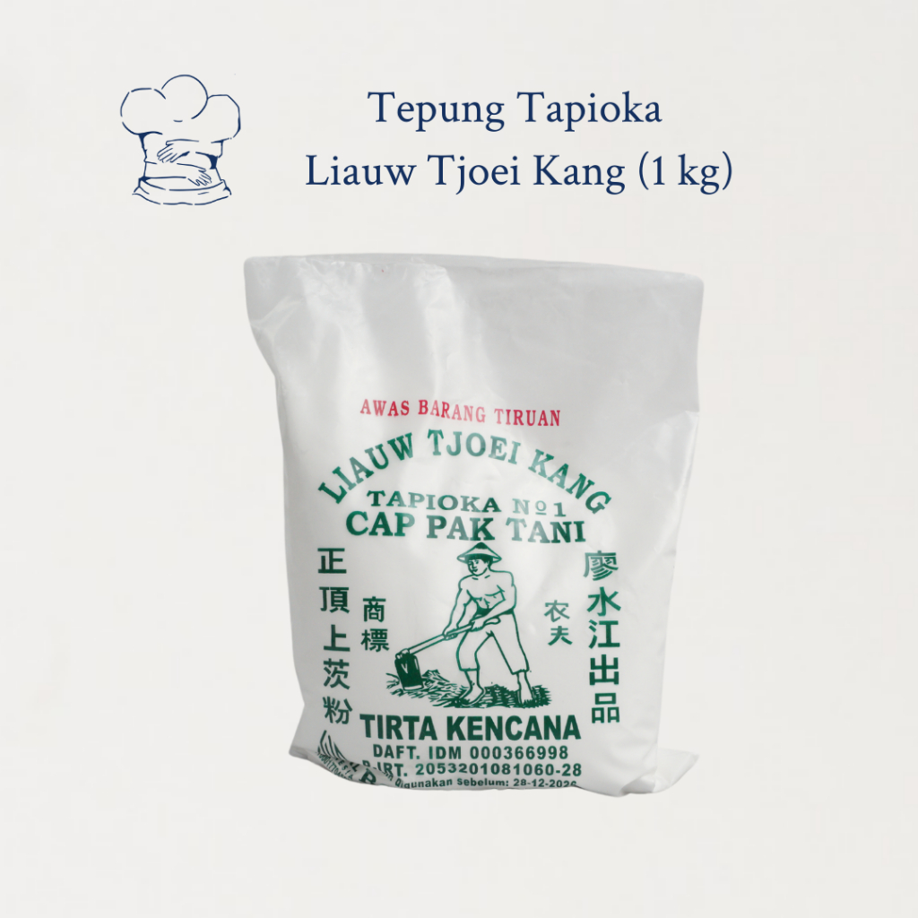 

Tepung Tapioka Liauw Tjoei Kang / Sagu Tani (1kg)