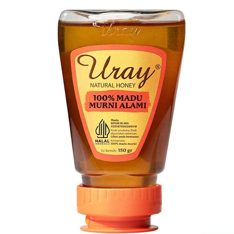

MADU URAY Squeeze 150 g Natural Honey 100% Madu Murni Alami