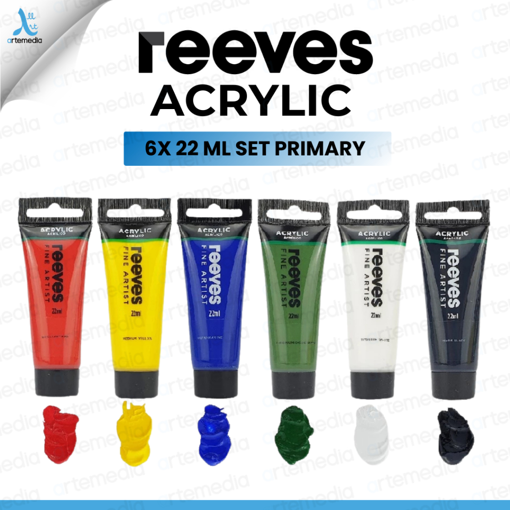 

Reevs Acrylic Set Primary 6X22ML
