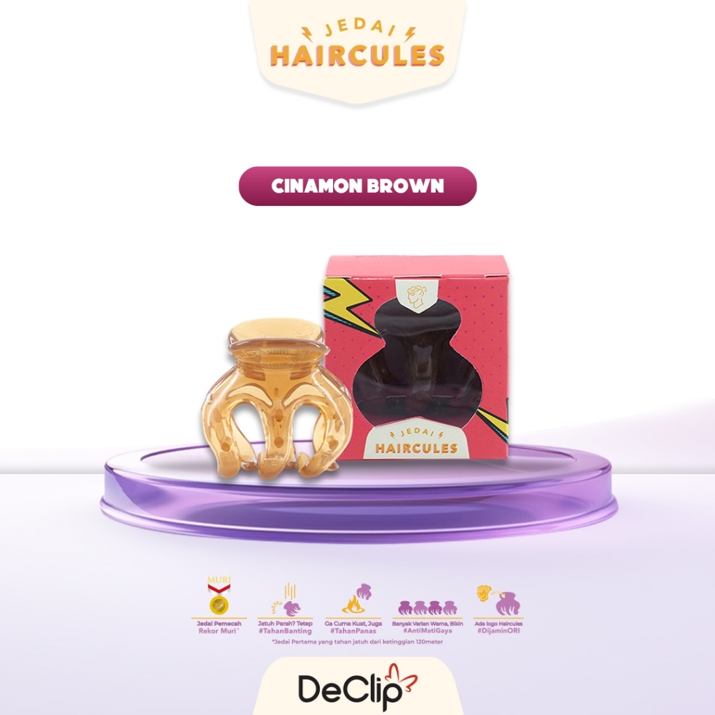 Jedai Haircules Declip Original Gigi 3 ukuran 5cm