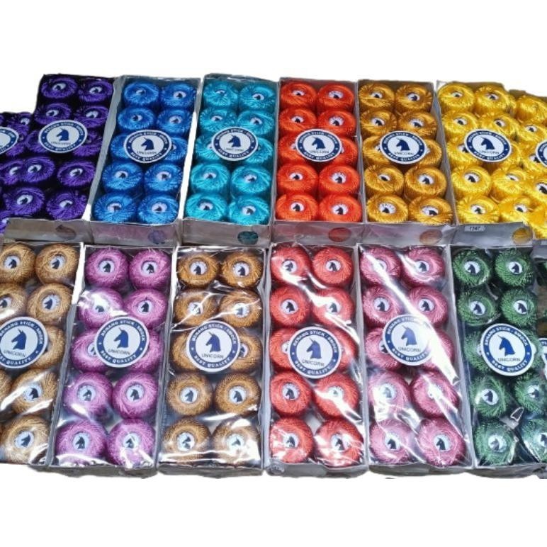 Benang Stick Smock Unicorn / Benang Sulam Per 10Pcs