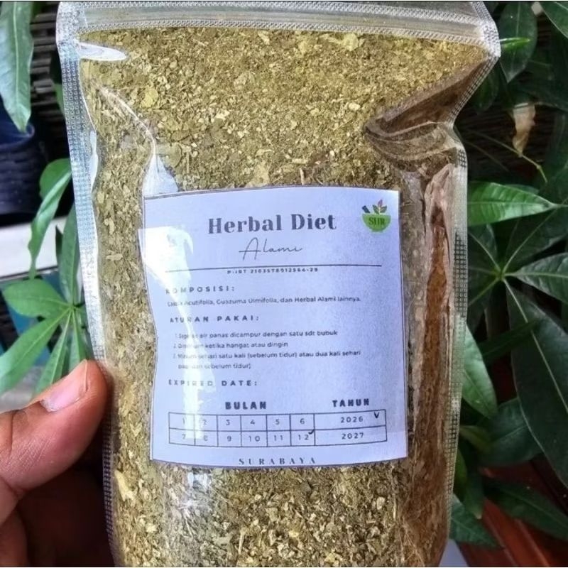 Herbal Diet Alami 100 gram - Herbal Pelangsing Alami