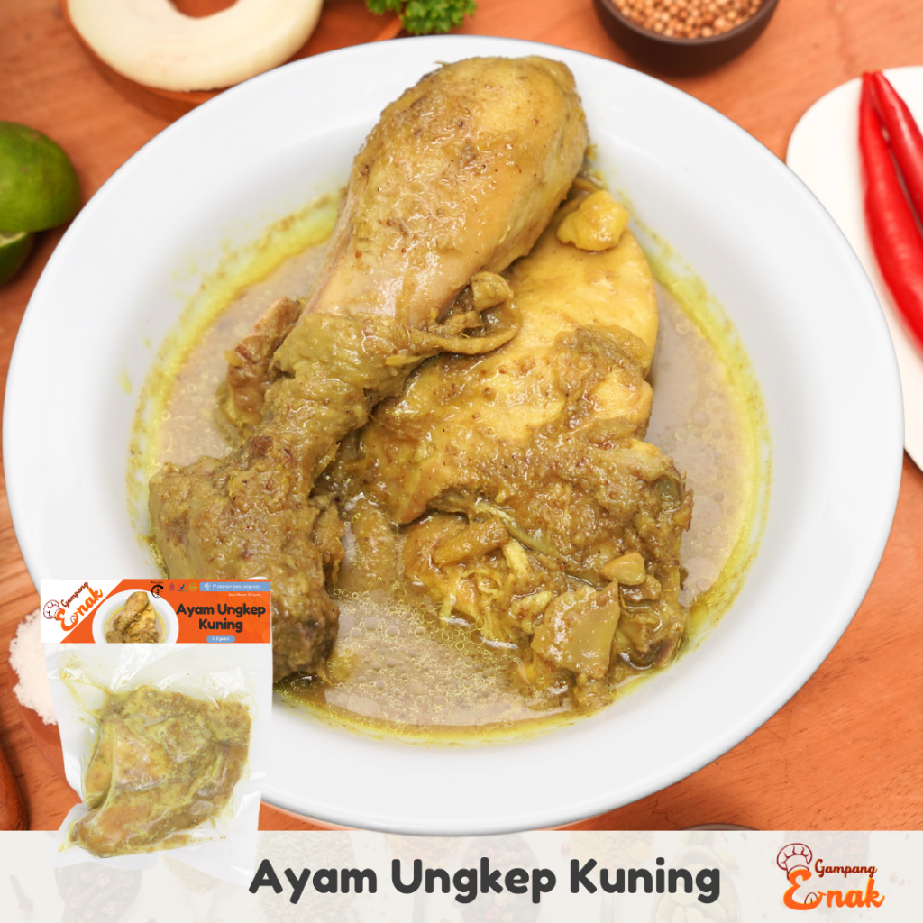 

Gampang Enak Ayam Ungkep Kuning