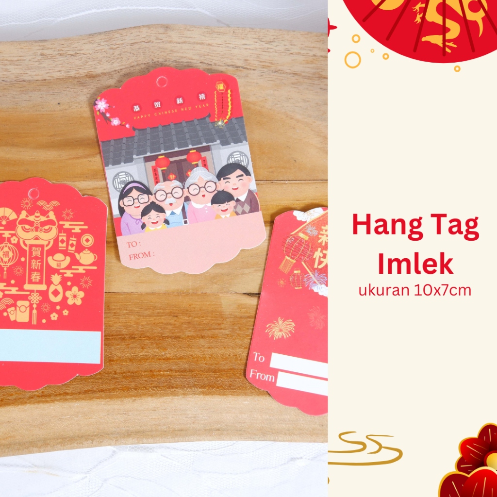 

Hang Tag Imlek / 10pcs