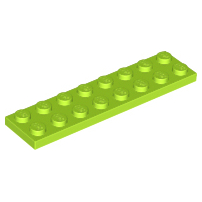 Lego Lime Part 3034 Plate 2 x 8
