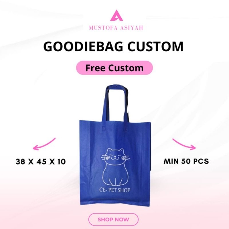 

TAS GOODIEBAG 38x45x10 CUSTOM