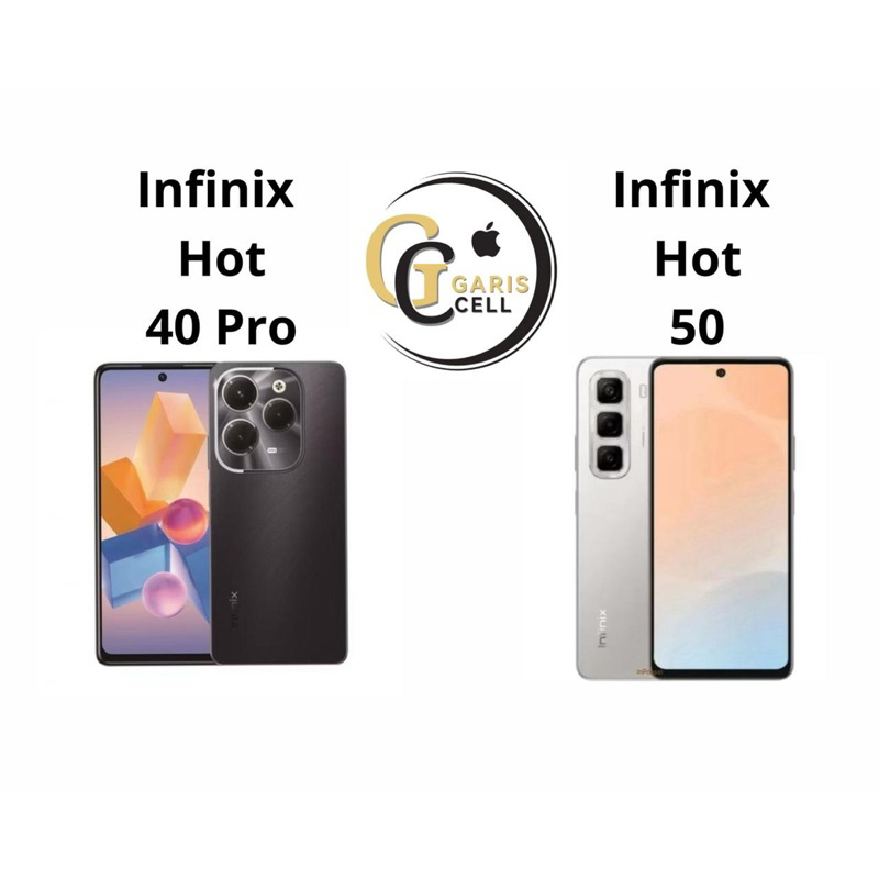 Infinix Hot 40 Pro | Infinix Hot 50 [6/256 GB] [8GB/256GB] [12/256GB] Garansi Resmi Infinix Indonesia