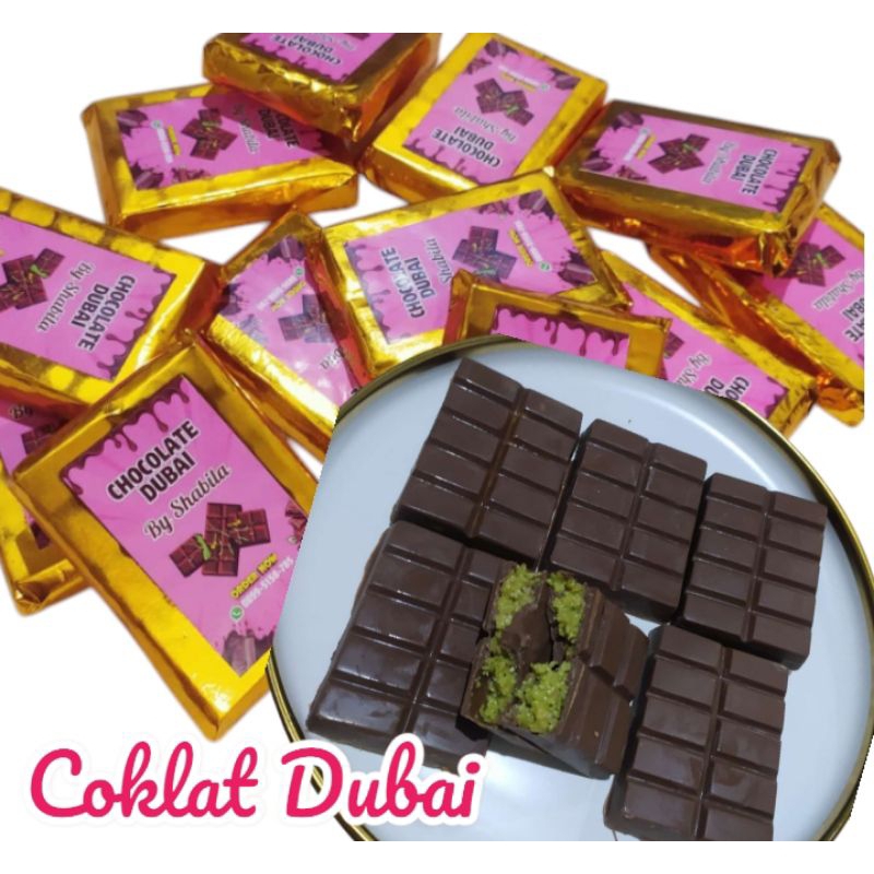 

COKLAT DUBAI WITH KUNAFA MEDIUM SIZE 9×6,5 CM