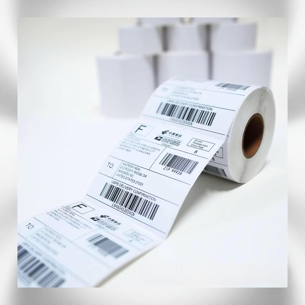 

THERMAL LABEL PRINTER ONLINE A6 100X150MM ISI 500PCS/LEMBAR PER ROLL IMPORT