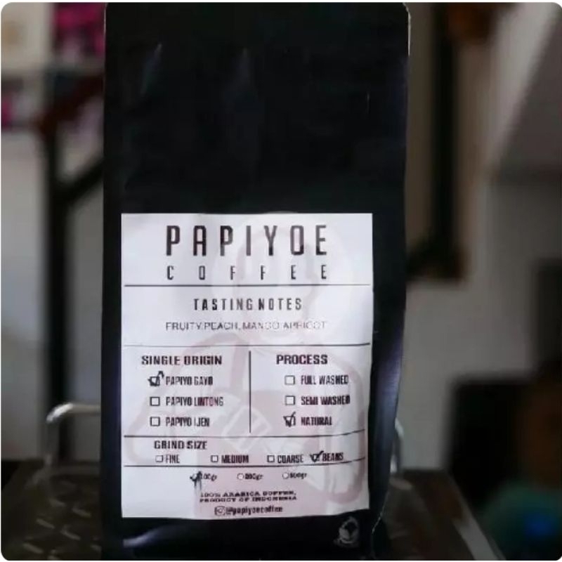 

Papiyoe Gayo Natural 100gr